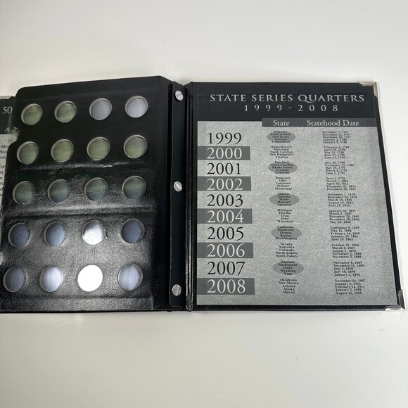 Denver Mint Collector's Book State Quarters 1999-2008 - Picture 5 of 8